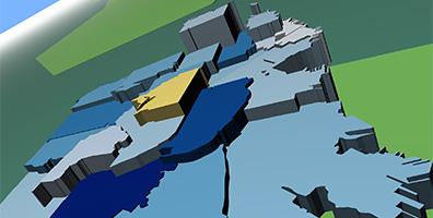 SF Housing Prices and Population 3D